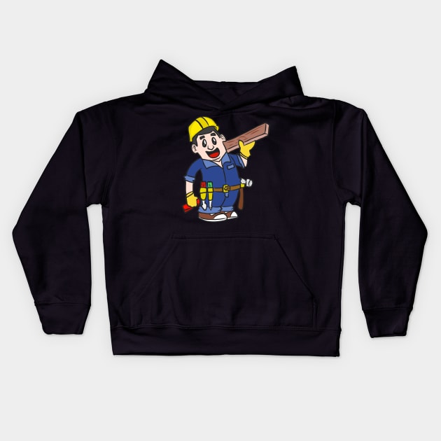 ROOFER Kids Hoodie by KK-Royal